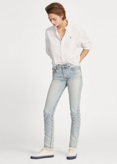 Dámské Džíny Polo Ralph Lauren Callen High-Rise Slim - 47302-YLPM